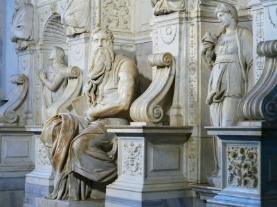 Rzeźba Mojżesza dłuta Michała Anioła