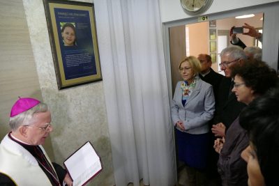 odsłonięcie pamiątkowej tablicy poświęconej Helenie Kmieć