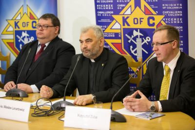 Konferencja prasowa nt. Rycerzy Kolumba